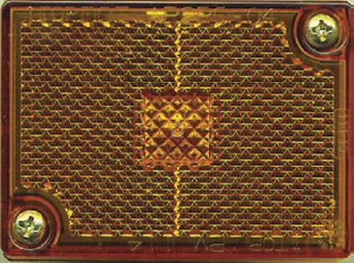 ANDERSON E114A SIDEMARK/REFLECT/AMBER STUD